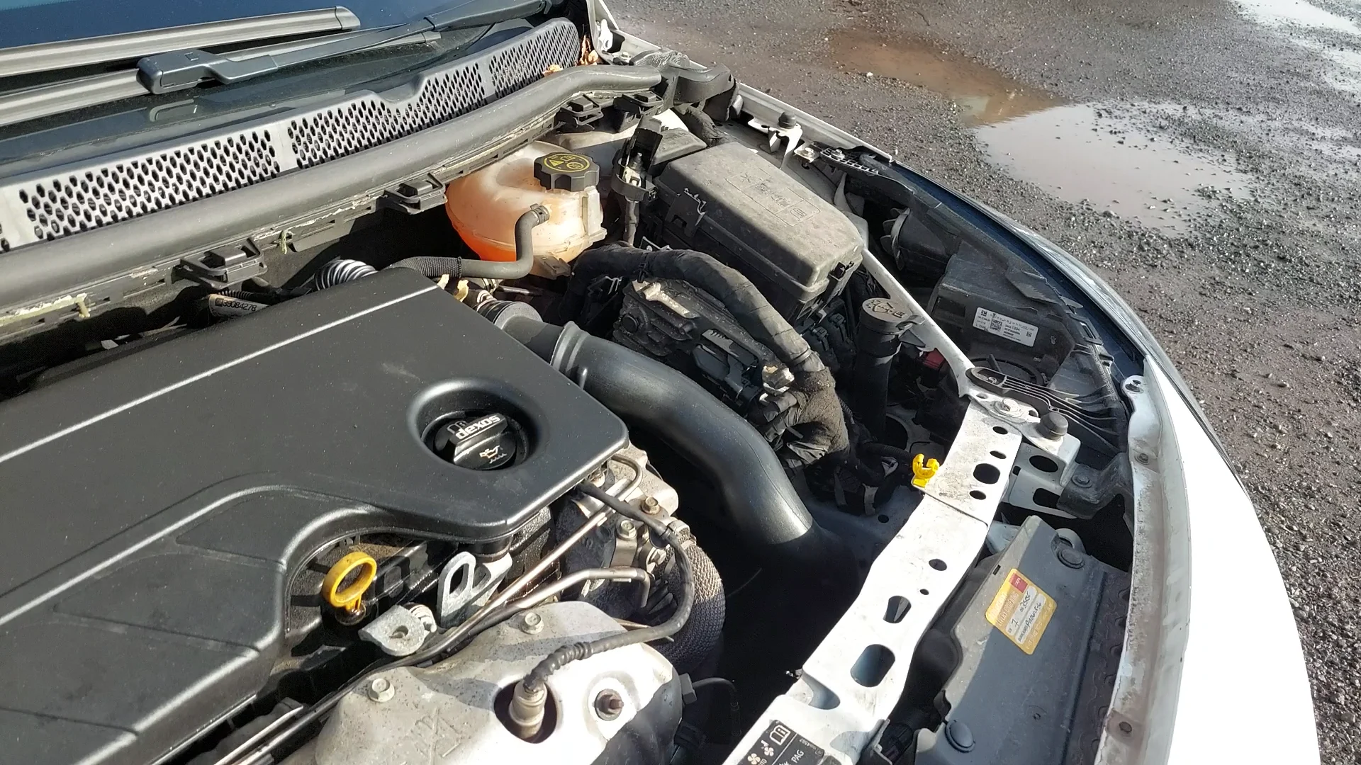 Open Hood Overheating